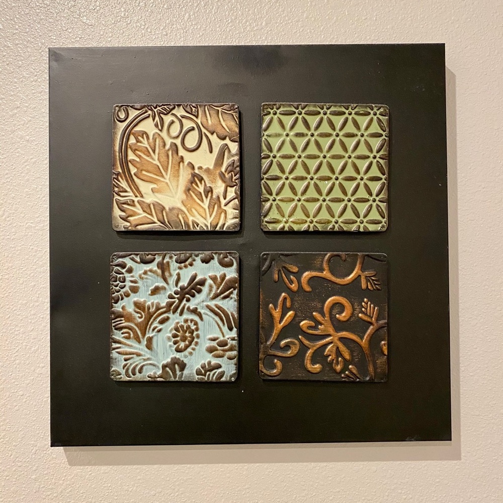Boho Metal wall art hanging